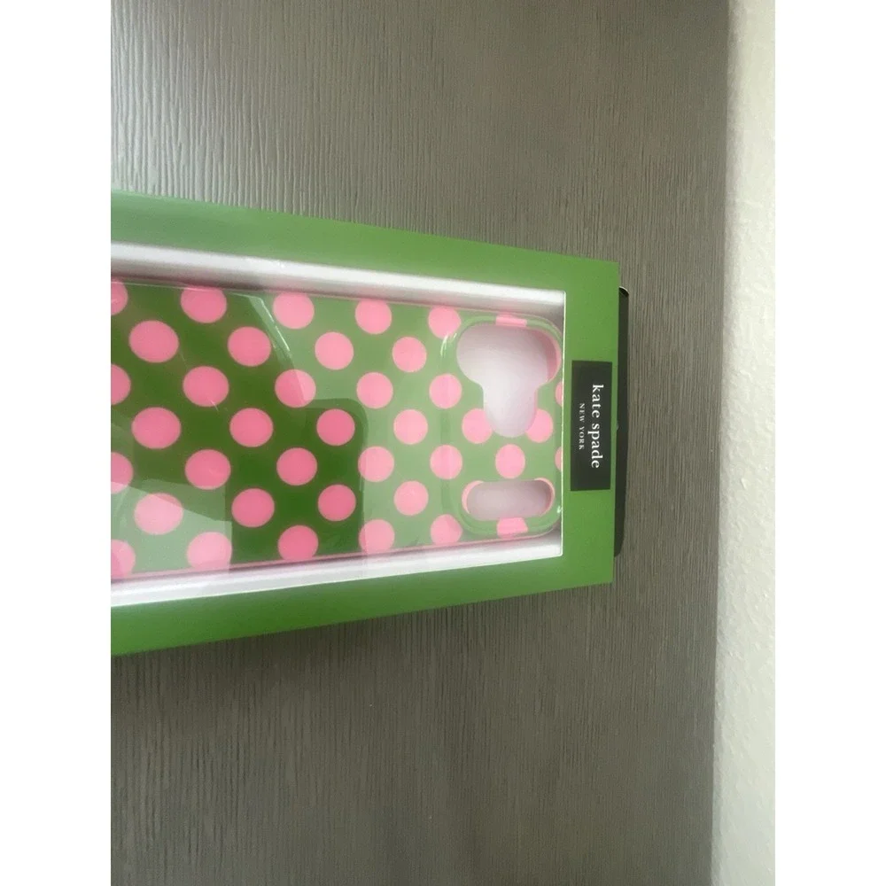 Kate‎ Spade iPhone 17 Pro Max Protective Polka Dot Case MagSafe Green Pink NIB
